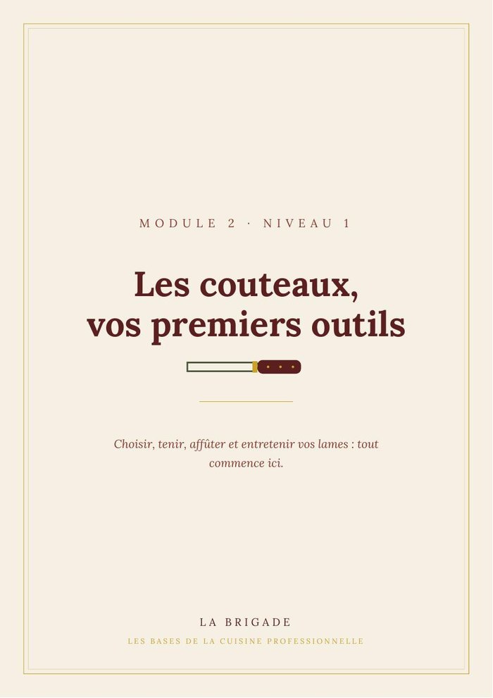 Guide Les couteaux