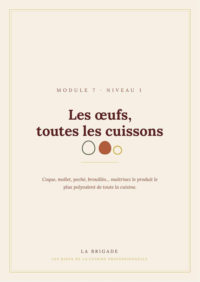 Guide Les œufs, toutes les cuissons