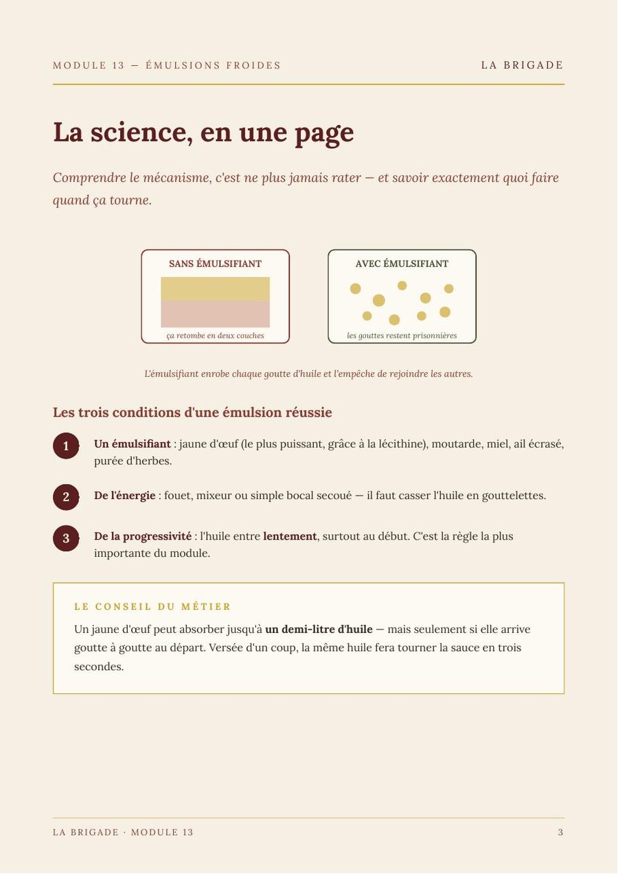La science, en une page